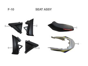 SEAT ASSY - KPMOTO-CLUB