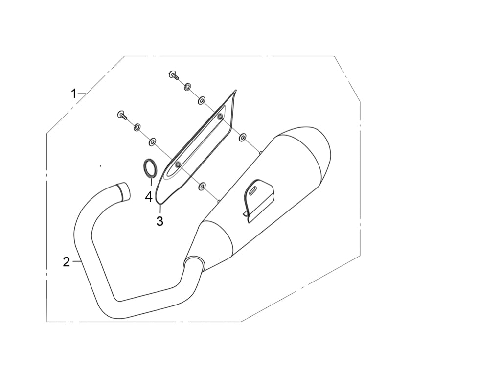 EXHAUST MUFFLER ASSY