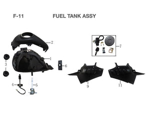 FUEL TANK ASSY - KPMOTO-CLUB