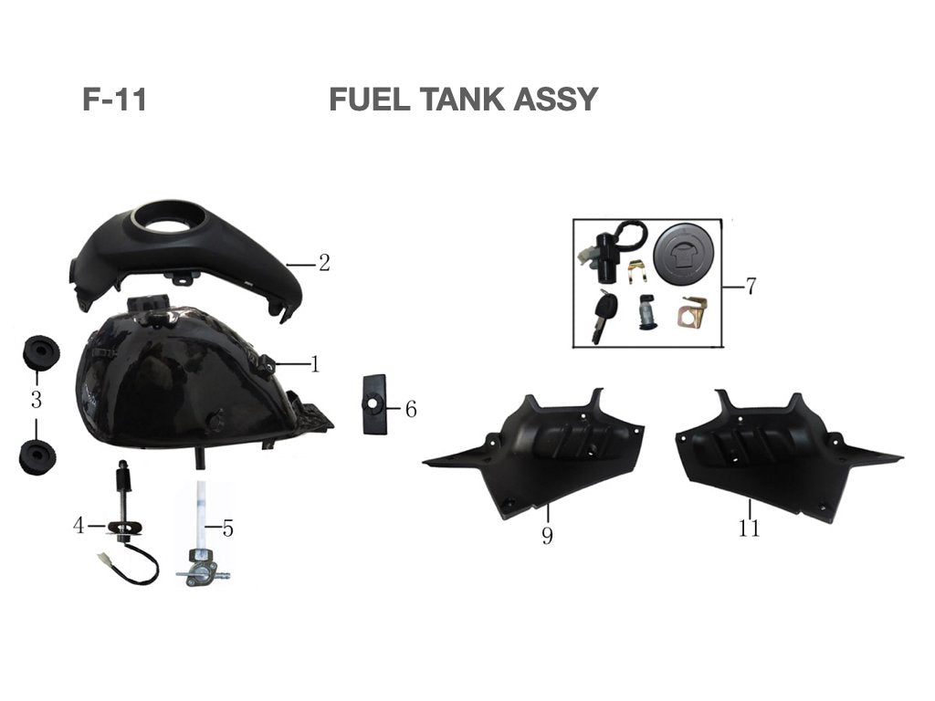 FUEL TANK ASSY - KPMOTO-CLUB