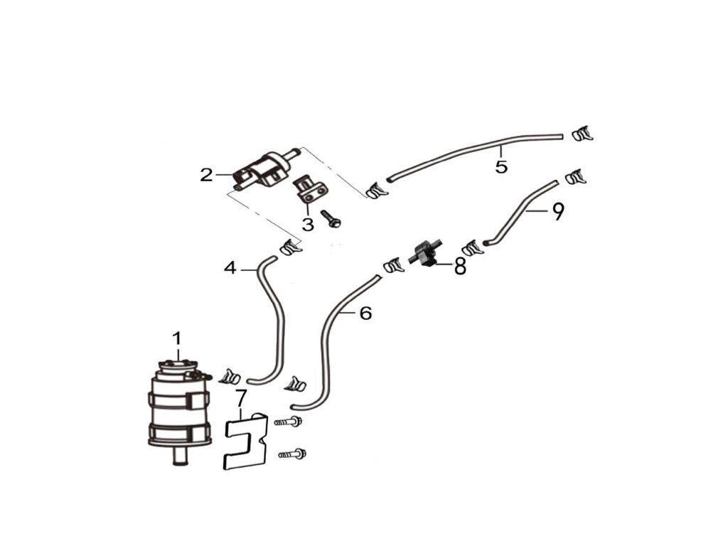 FUEL EVAPORATING SYSTEM