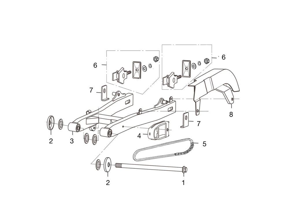 REAR FORK