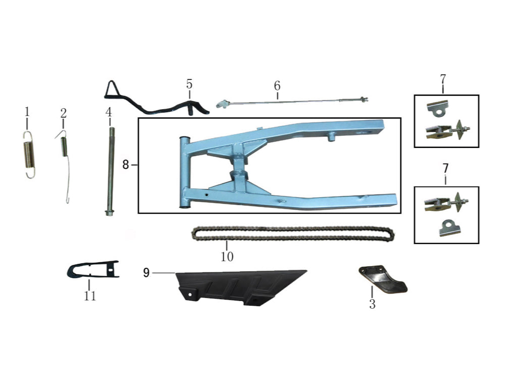 REAR FORK